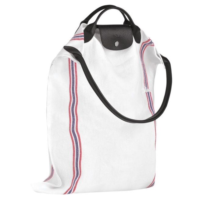 Women's Longchamp Le Pliage Torchon XL Top-handle Bags White | 79LOVUHTJ