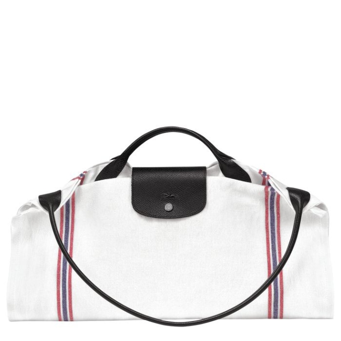 Women's Longchamp Le Pliage Torchon XL Top-handle Bags White | 79LOVUHTJ