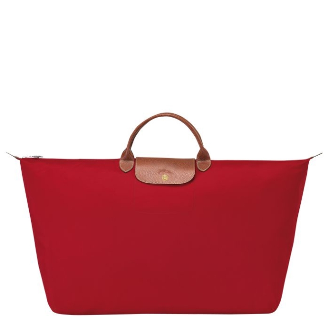 Women\'s Longchamp Le Pliage XL Travel Bags Red | 08EQJKGRD