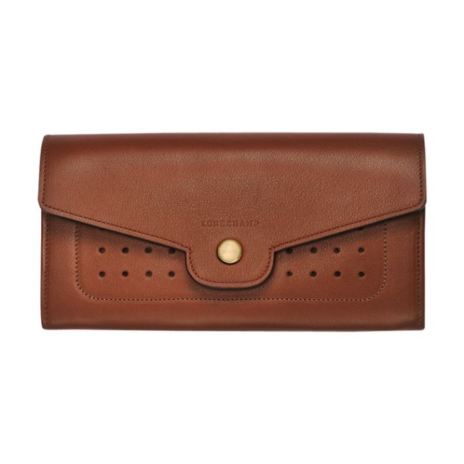 Women's Longchamp Mademoiselle Wallets Brown | 09IEWABJH