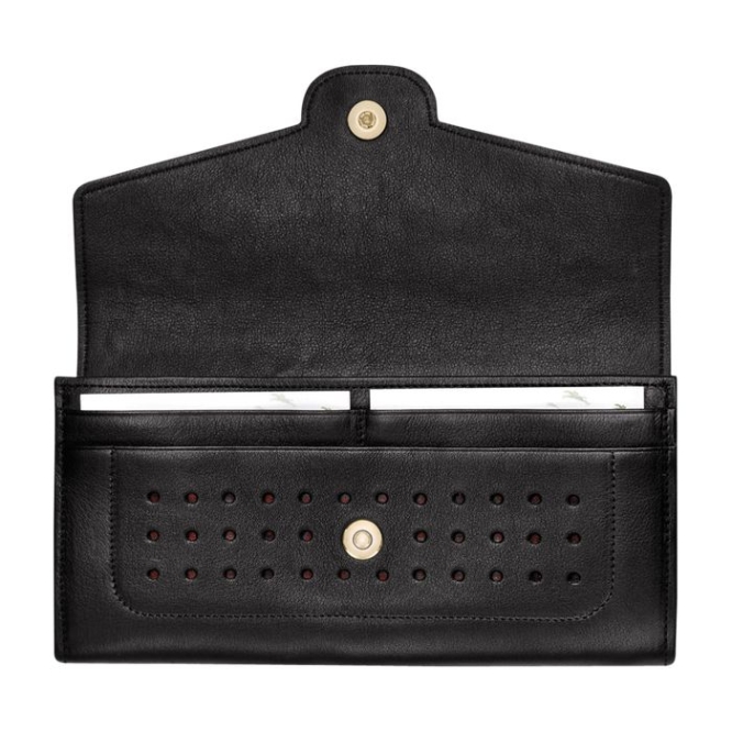 Women's Longchamp Mademoiselle Wallets Black | 51DFJCKAX