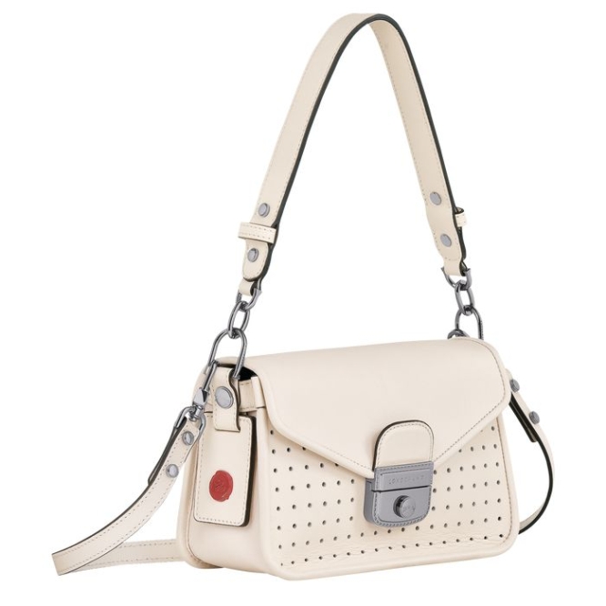 Women's Longchamp Mademoiselle XS Crossbody Bags Beige | 21ANMOVUG