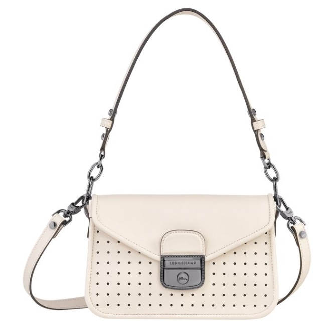 Women\'s Longchamp Mademoiselle XS Crossbody Bags Beige | 21ANMOVUG