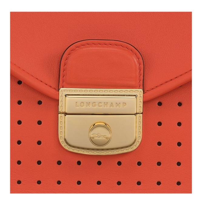 Women's Longchamp Mademoiselle XS Crossbody Bags Orange | 52DGKVBZE