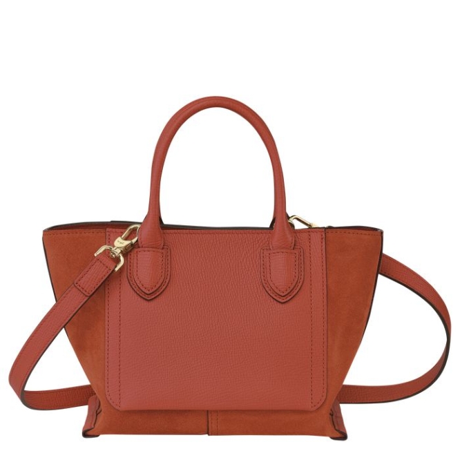 Women's Longchamp Mailbox S Top-handle Bags Orange | 36XPTOCQS