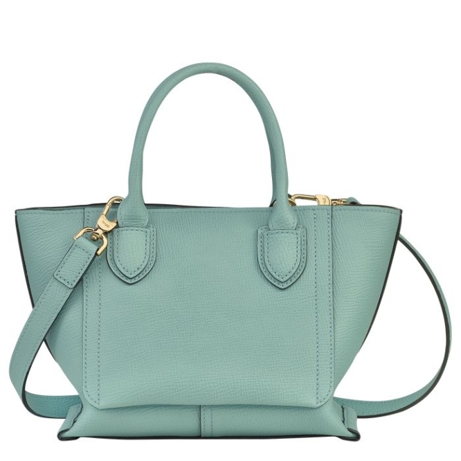 Women's Longchamp Mailbox S Top-handle Bags Blue | 75IYQHZEA