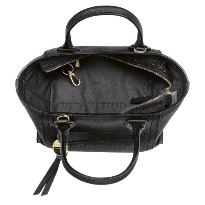 Women's Longchamp Mailbox S Top-handle Bags Black | 83SJTOVGR