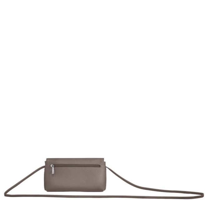 Women's Longchamp Roseau Essential Pouches & Cases Grey | 01CBGTFOP