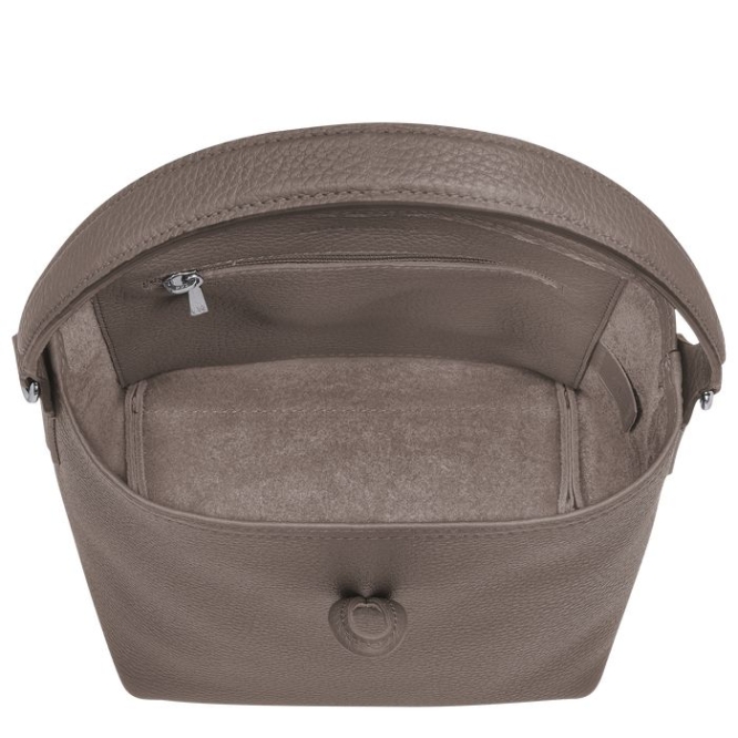 Women's Longchamp Roseau Essential S Top-handle Bags Grey | 30NCWUOBJ