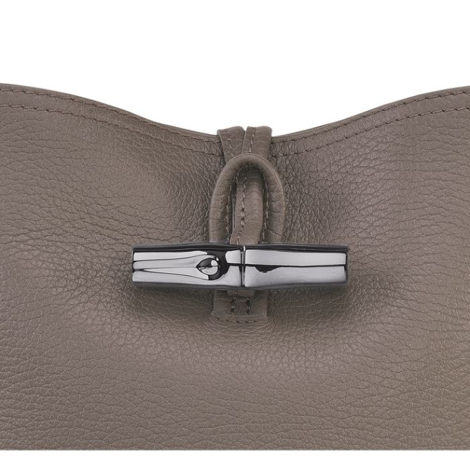 Women's Longchamp Roseau Essential S Top-handle Bags Grey | 30NCWUOBJ