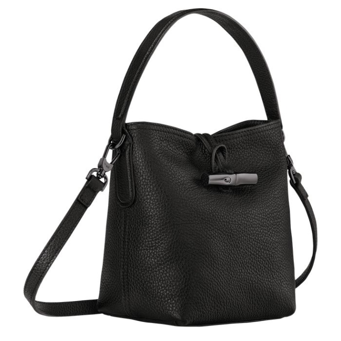 Women's Longchamp Roseau Essential S Top-handle Bags Black | 97ZPSLQAB