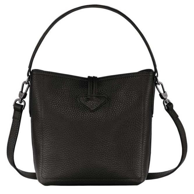 Women's Longchamp Roseau Essential S Top-handle Bags Black | 97ZPSLQAB