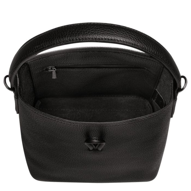 Women's Longchamp Roseau Essential S Top-handle Bags Black | 97ZPSLQAB