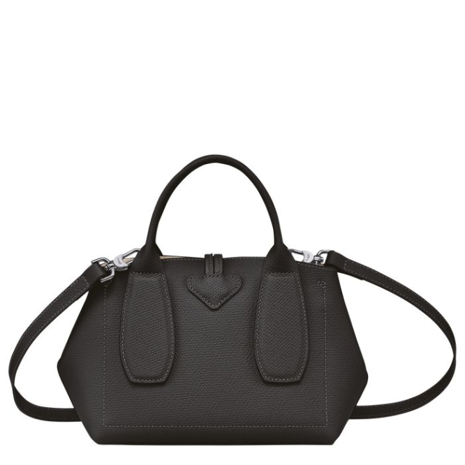 Women's Longchamp Roseau S Top-handle Bags Black | 41WYULDME