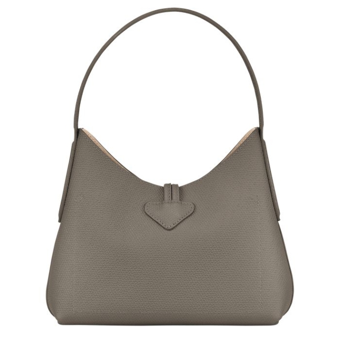 Women's Longchamp Roseau XS Shoulder Bags Grey | 14HDINRPL