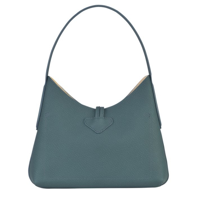 Women's Longchamp Roseau XS Shoulder Bags Blue | 38YSUROJK