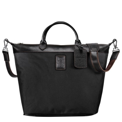 Men's Longchamp Boxford Travel Bags Black | 62YXDBOVG