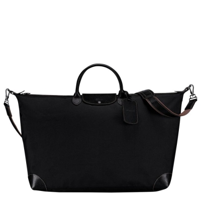 Men's Longchamp Boxford XL Travel Bags Black | 20OIFBAHN