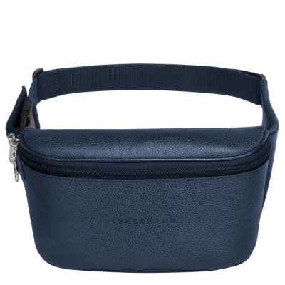 Men's Longchamp Le Foulonné Belt Bags Navy | 03BZRFOCP