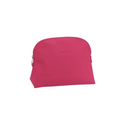 Men's Longchamp Le Foulonné Toiletry Bags Pink | 53IHQAFRY