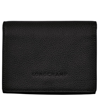 Men's Longchamp Le Foulonné Wallets Black | 70BGLCMAK