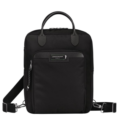 Men's Longchamp Le Pliage Energy Backpacks Black | 15SDJVPNA