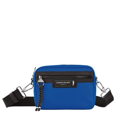 Men's Longchamp Le Pliage Energy S Crossbody Bags Blue | 94VBQXDYU