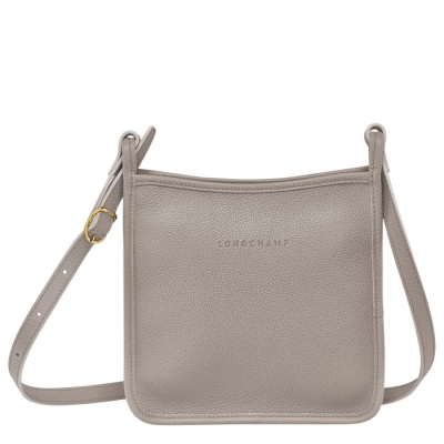 Women's Longchamp Le Foulonné S Crossbody Bags Grey | 30NZPXUHB