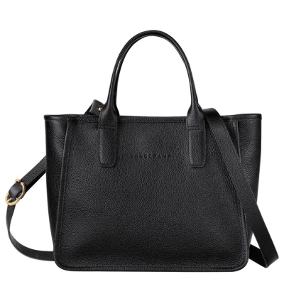 Women's Longchamp Le Foulonné Top-handle Bags Black | 35ODXIEFJ