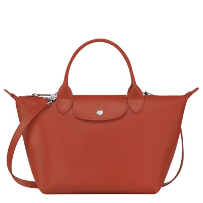 Women's Longchamp Le Pliage City S Top-handle Bags Red | 50INXASYG