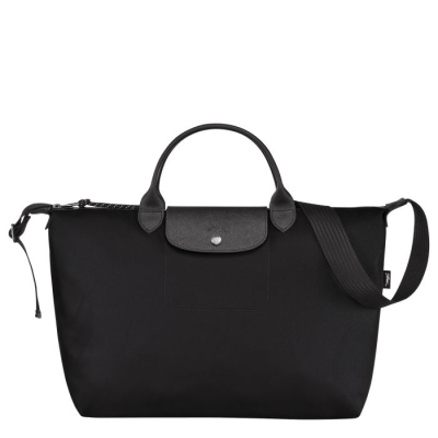 Women's Longchamp Le Pliage Energy L Top-handle Bags Black | 12UBSOTPM