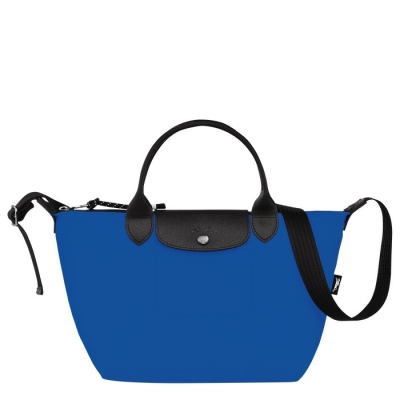 Women's Longchamp Le Pliage Energy S Top-handle Bags Blue | 36QFPGYSM