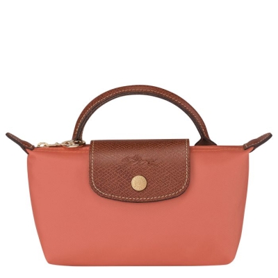 Women's Longchamp Le Pliage Original Pouches & Cases Pink | 62SXYUFZO