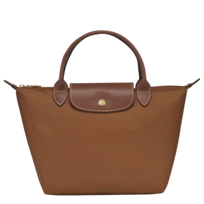 Women's Longchamp Le Pliage Original S Top-handle Bags Brown | 18EPLHTKR