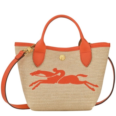 Women's Longchamp Le Pliage Paris - Saint-Tropez Top-handle Bags Orange | 72XTRDWVQ