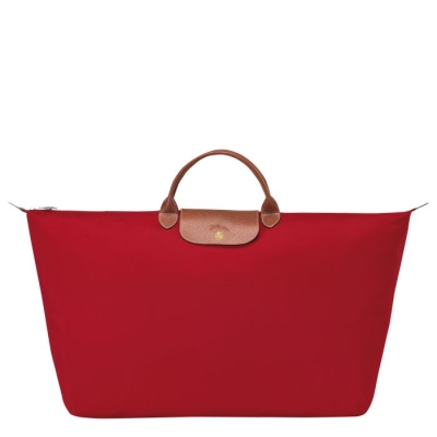 Women's Longchamp Le Pliage XL Travel Bags Red | 08EQJKGRD