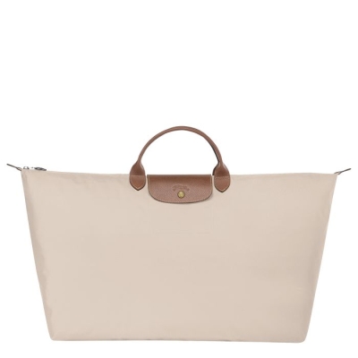 Women's Longchamp Le Pliage XL Travel Bags Beige | 94GHFTDEN