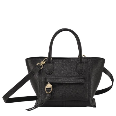 Women's Longchamp Mailbox S Top-handle Bags Black | 83SJTOVGR