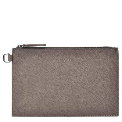 Women's Longchamp Roseau Essential Pouches & Cases Grey | 74MFITHCO