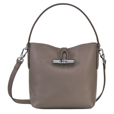 Women's Longchamp Roseau Essential S Top-handle Bags Grey | 30NCWUOBJ