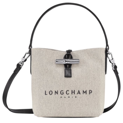 Women's Longchamp Roseau S Top-handle Bags Beige | 83LXIDUBT